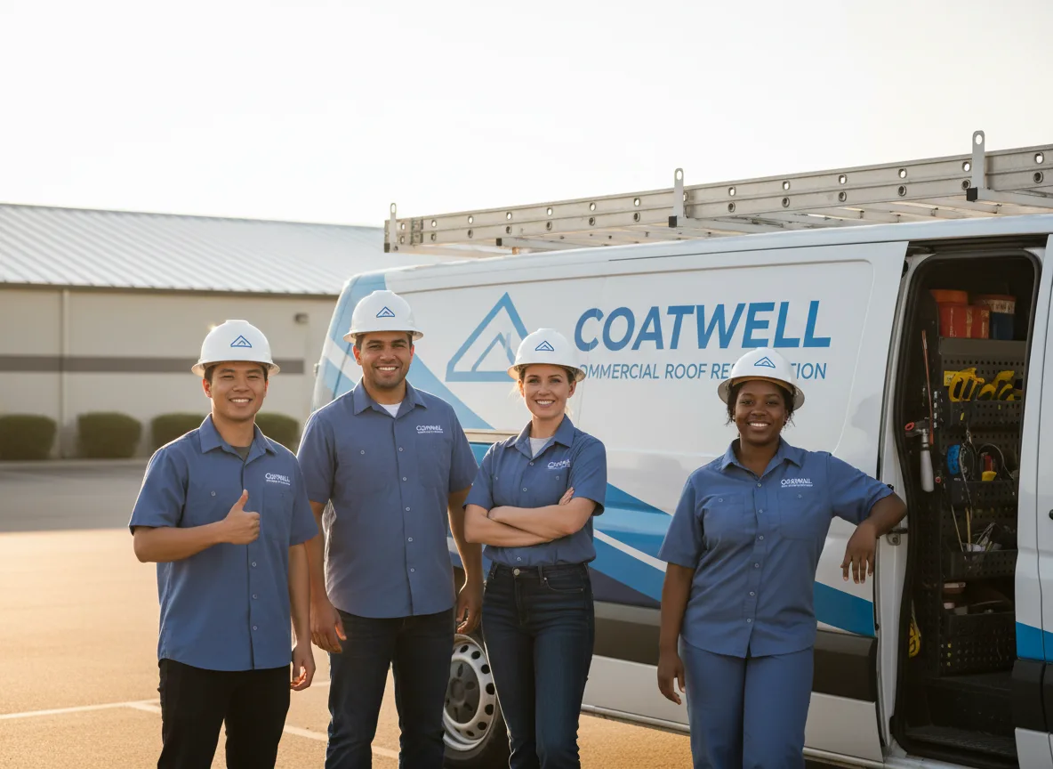 Commercial roof coating company in Clayton, CA